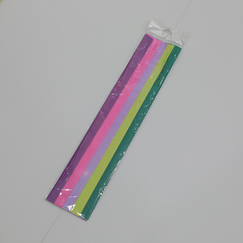 Многоцветная креповая бумага